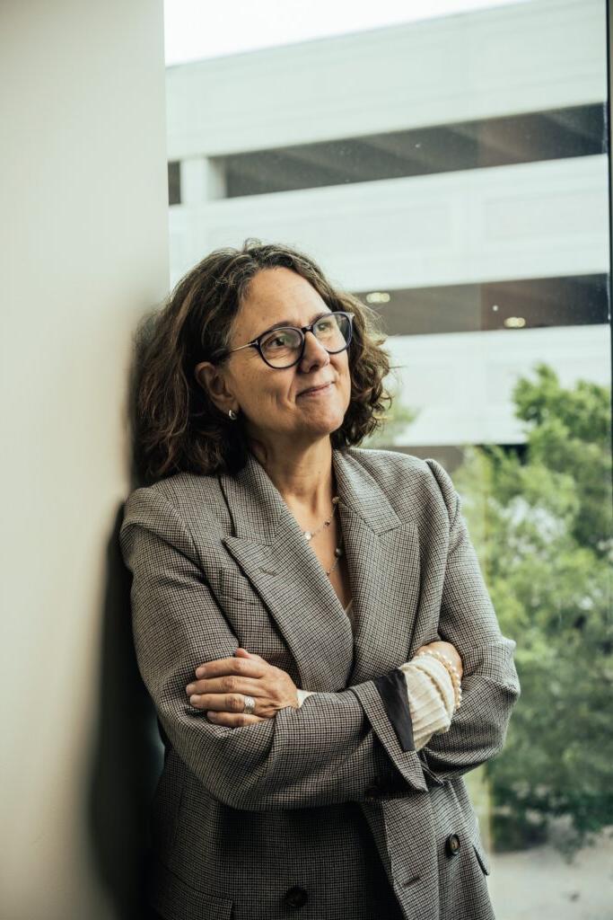 Cynthia Ogden at the CDC offices in Hyattsville, Maryland 